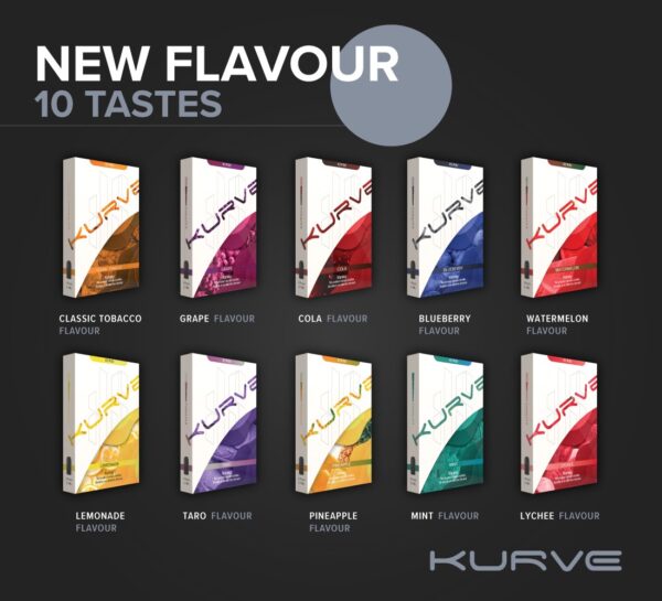 new ks kurve pod flavors