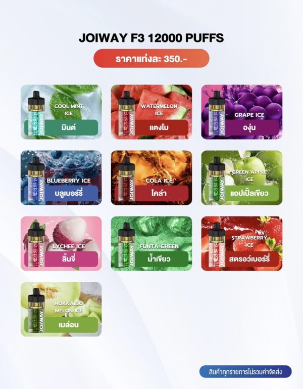 Joiway menu